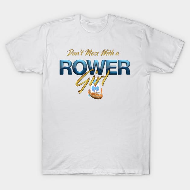 Rower Girl T-Shirt by teepossible